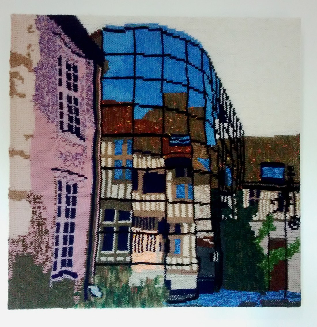 203 2018 knitted old reflected in new